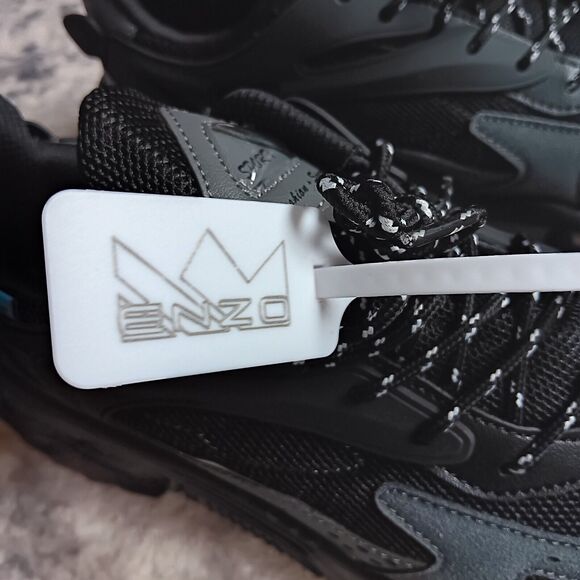 ENZO Merdin Sport Gray Mens Sneakers US 11 NIB - Picture 14 of 16